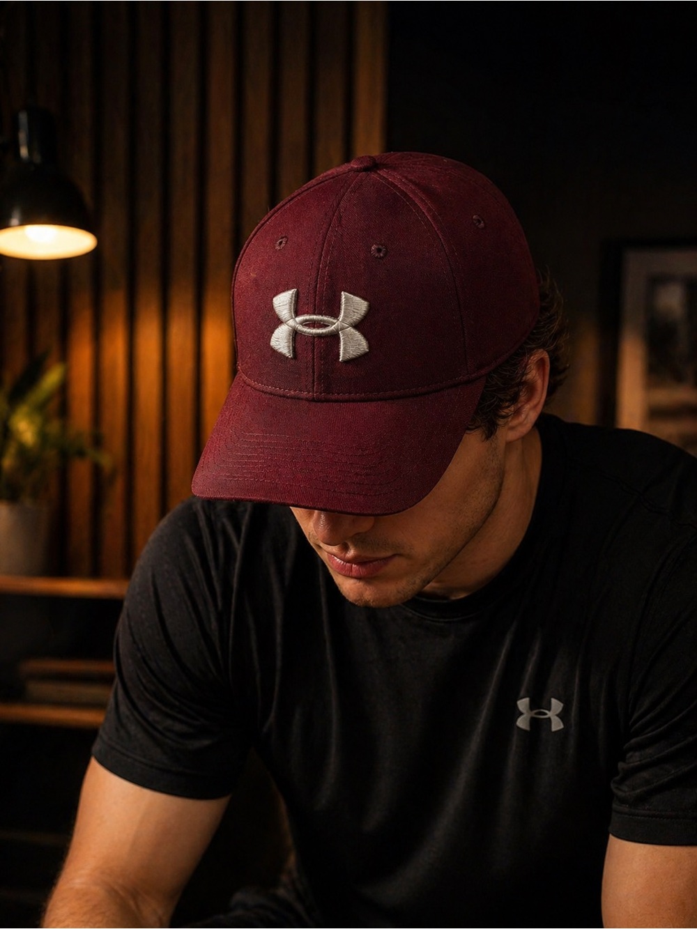 Under Armour Maroon Baseball Cap